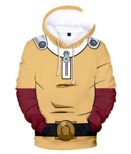 Saitama Hoodies - One Punch Man Anime Finds