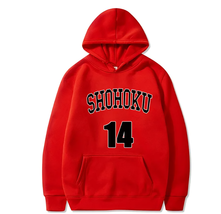 Shohoku Hoodie - Slam Dunk Anime Finds