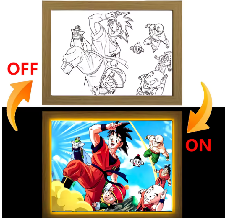 Light Frames – Anime Art with LED Lighting - Anime Finds