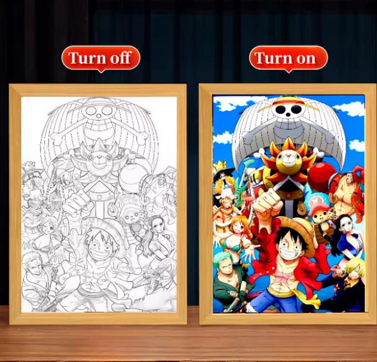 Light Frames – Anime Art with LED Lighting - Anime Finds