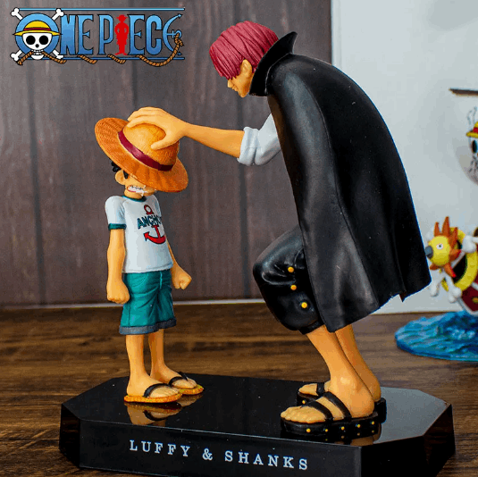Luffy & Shanks Figure - One Piece