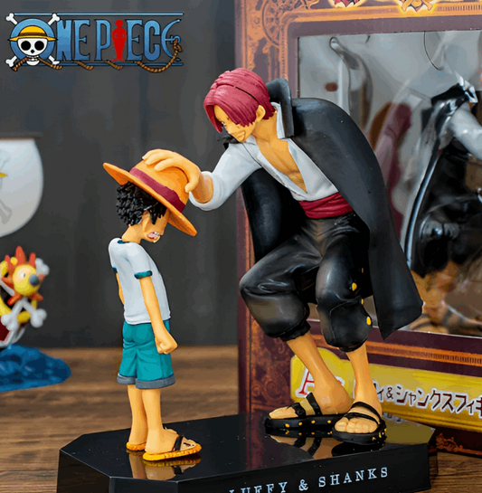 Luffy & Shanks Figure - One Piece