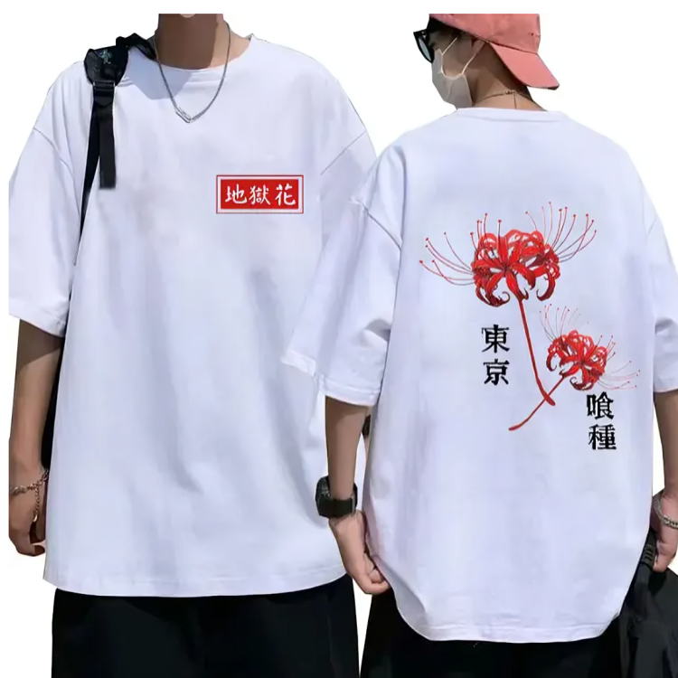 Spider Lily T-Shirt - Tokyo Ghoul Anime Finds