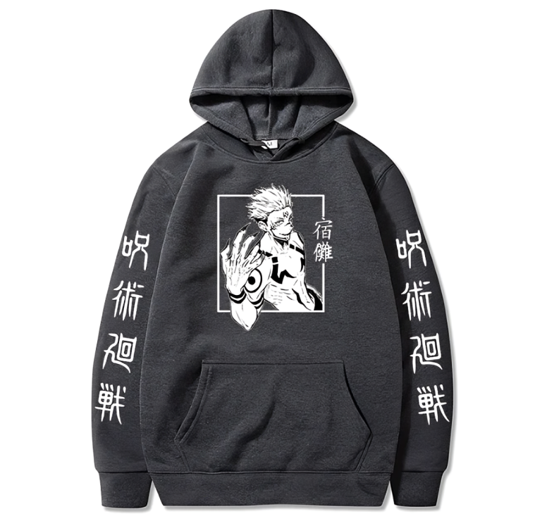 Sukuna Hoodie - Jujutsu Kaisen Anime Finds