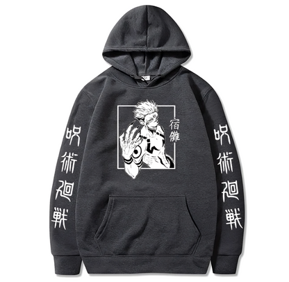 Sukuna Hoodie - Jujutsu Kaisen Anime Finds