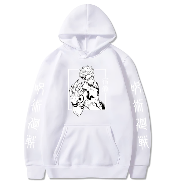 Sukuna Hoodie - Jujutsu Kaisen Anime Finds