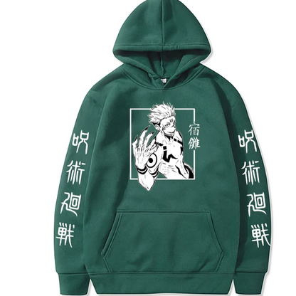 Sukuna Hoodie - Jujutsu Kaisen Anime Finds