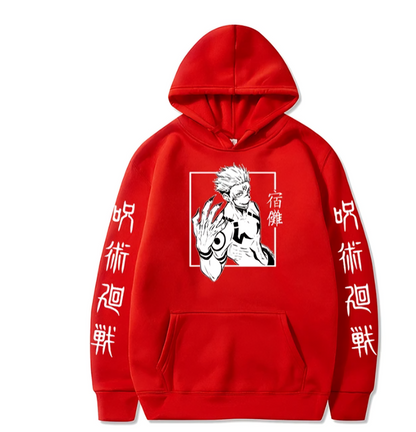 Sukuna Hoodie - Jujutsu Kaisen Anime Finds