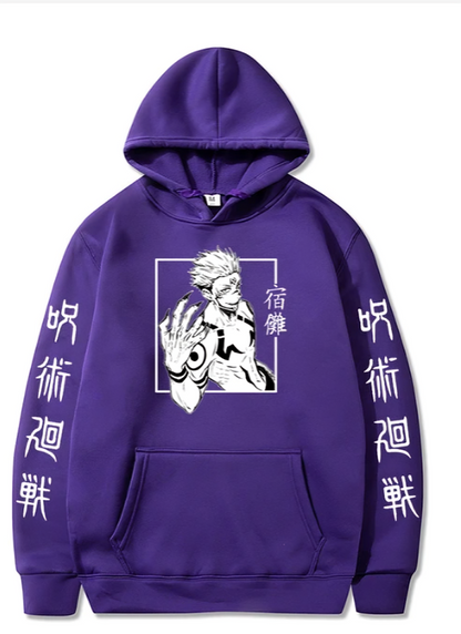 Sukuna Hoodie - Jujutsu Kaisen Anime Finds