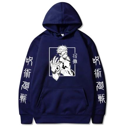 Sukuna Hoodie - Jujutsu Kaisen Anime Finds