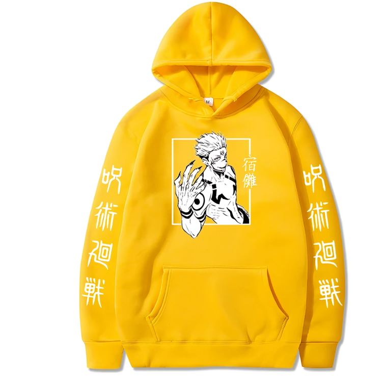 Sukuna Hoodie - Jujutsu Kaisen Anime Finds