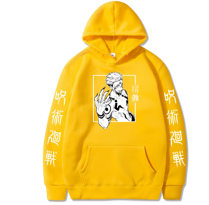 Sukuna Hoodie - Jujutsu Kaisen Anime Finds