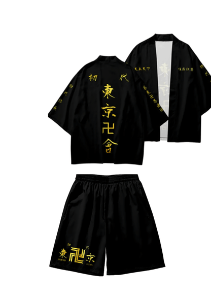 Tokyo Revengers Outfit - T-Shirt & Shorts Anime Finds