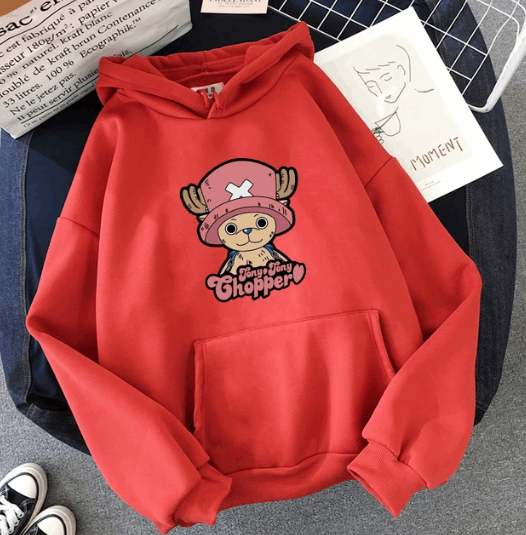 Tony Tony Chopper Hoodie - One Piece Anime Finds