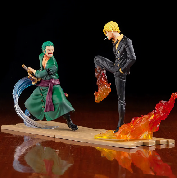 Zoro vs Sanji Duel Figures - One Piece Anime Finds