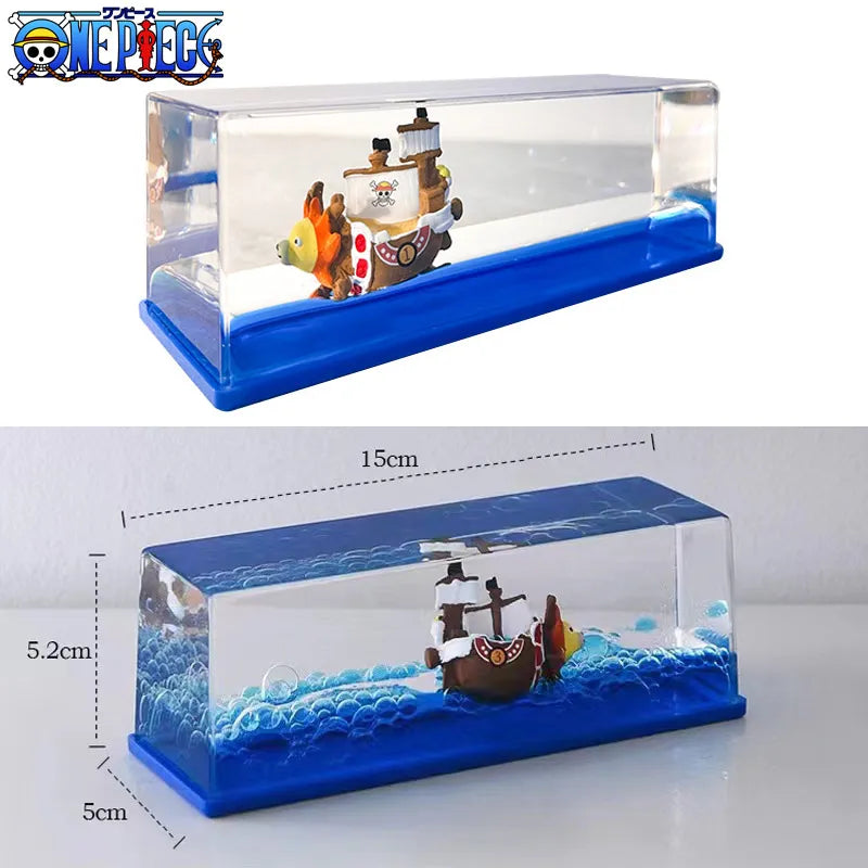 One Piece Thousand Sunny & Going Merry Bottle